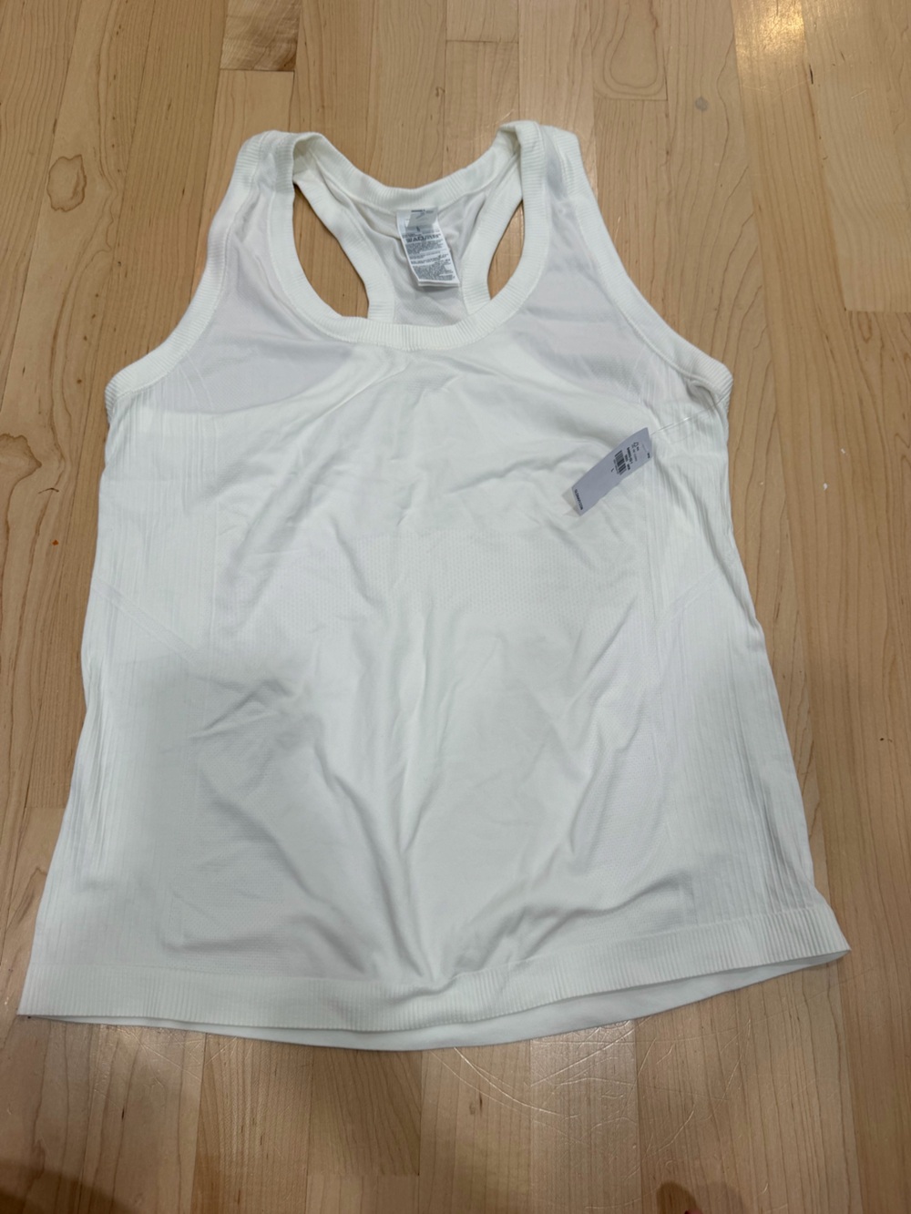 Old Navy White Seamless Stretch Tank Top